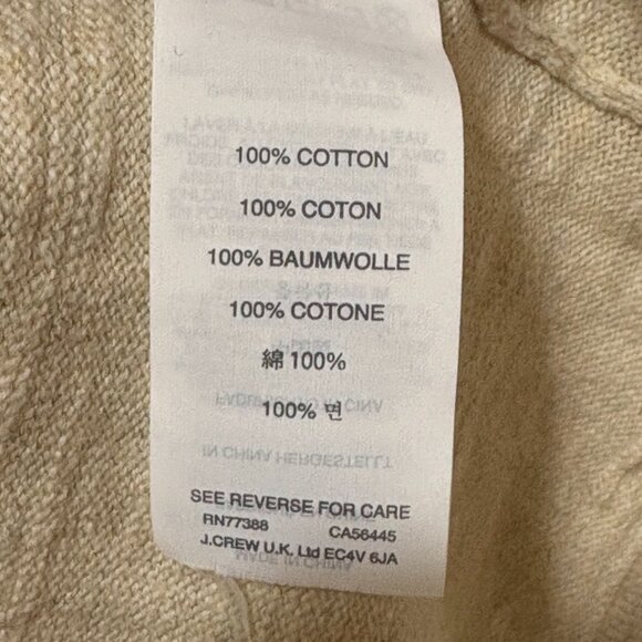 J. Crew Striped Cotton Sweater - Picture 3 of 4